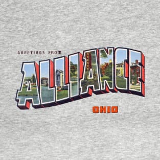 Greetings from Alliance Ohio T-Shirt